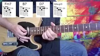 WAHWAH GUITAR LESSON  How To Play WAHWAH By George Harrison [upl. by Sikata]