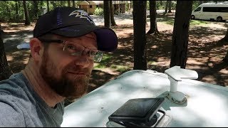 HOW TO FIX LANCE 1575 ROOF LEAKS 2019 Northeast Road Trip Day 9 [upl. by Pirzada712]