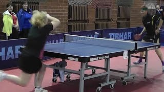 Lyudmila KOLPAKENE vs Olga PETROVA Raubichi Belarus Open Championship Table Tennis [upl. by Justin983]