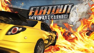 I 100d Flatout ULTIMATE CARNAGE and it was AWESOME [upl. by Noyek526]