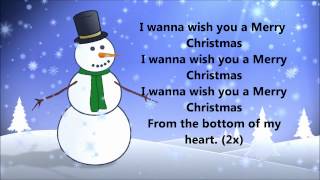 Jose Feliciano  Feliz Navidad Lyrics [upl. by Aokek854]