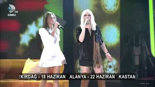 Gülşen Ft Simge Sarışınım Beyaz Show [upl. by Nitsew]