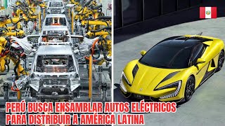 Perú busca ensamblar autos eléctricos para distribuir a América Latina peru [upl. by Violetta]