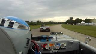 Kastner Cup Race 2017 Blackhawk Farms Raceway Ken Knight Triumph TR4 [upl. by Odraleba]