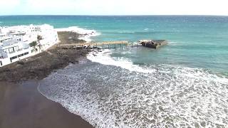 PLAYA DE ARRIETA VISTA PAJARO DRONE [upl. by Otsuj]