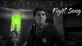 Hogwarts Legacy  Sebastian Sallow AMV – Fight Song [upl. by Alliber]