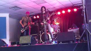 Jordan Cook aka Reignwolf at Liverpool Sound City Festival [upl. by Nnaeerb942]