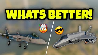 The SU57 Felon Vs F35 Lightning  War Tycoon [upl. by Assiral]