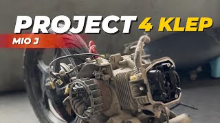 PROJECT 4 KLEP DI YAMAHA MIO J [upl. by Schick919]