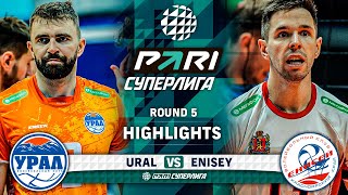 Ural vs Enisey  Round 5  Highlights  PARI SUPER LEAGUE 20232024 [upl. by Mauer]