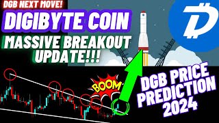 DigiByte Coin Massive Breakout Update  DGB Price Prediction 2024 [upl. by Nadya215]