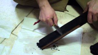 Leather Strop Maintenance [upl. by Ashti]