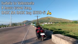 ISABELA TO VALENZUELA RIDE BASIC LANG KAY ER150fi YAN AT TIPID PA SA GAS  EASYRIDE SERYE PART 2 [upl. by Izmar]