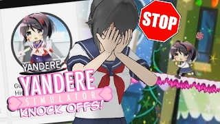 5 Yandere Simulator KNOCKOFFS  WHATS A YENDERE [upl. by Vergne]