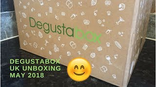 Degustabox UK Unboxing May 2018 [upl. by Fabozzi]