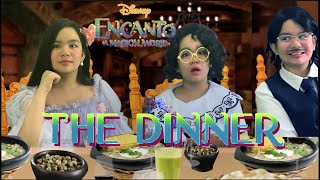 Encanto Dinner Scene In Real Life 1 Girl ALL Characters Fanmade The Dinner funny scene  quotAVOCADOquot [upl. by Aleedis]