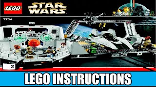 LEGO 7754 Instructions  Episode VI  Home One Mon Calamari Star Cruiser  Star Wars Book 2 [upl. by Attiuqihc]