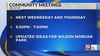 Wilson Morgan Park Community Meeting  Oct 30 2024  News 19 This Morning [upl. by Brigit779]