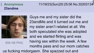 Anon Fcked up slept with his real sister  4chan Greentext [upl. by Nabois335]