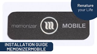 memonizerMOBILE  Installation Guide [upl. by Iror535]