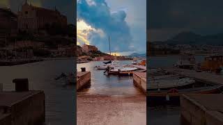 Tyrrhenian Sea 🇮🇹 Gaeta Italy 🐟travel travelling visititaly🇮🇹 [upl. by Cad527]