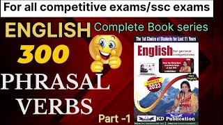 English Volume 1 by neetu singh phrasal verbs vocabulary complete book 💁‍♀️dsssb [upl. by Gabbie626]