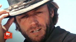 High Plains Drifter 1973  The Stranger Rides Away Scene  Movieclips [upl. by Jerrie]