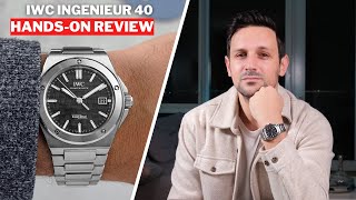 IWC Ingenieur 40 Review  A Genta Classic is Back [upl. by Nodla]