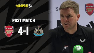 Eddie Howe CANT find ANY positives after Newcastle were battered by Arsenal 🤬 [upl. by Diet119]