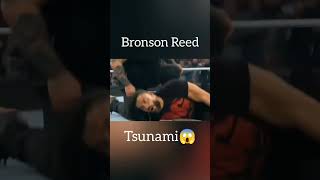 OTC 😱Roman Reigns got Tsunami by Bronson Reedwwe youtubeshorts youtubefeed wwesmackdown [upl. by Geer]