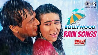 Bollywood Rain Songs  Monsoon Bollywood Romantic Songs  90s Hits Hindi Songs  Video Jukebox [upl. by Ilil]