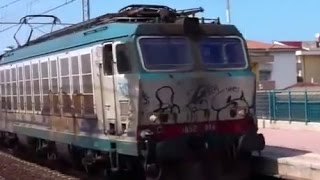 TRENI Il lungo mercione misto  Scerne di Pineto HD [upl. by Oninrutas]