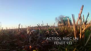 Actisol avec un Fendt 933 [upl. by Luapnaej]