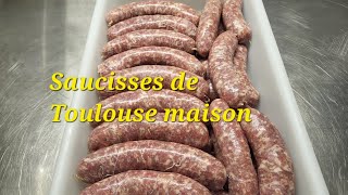 Saucisses de Toulouse maison [upl. by Alekat32]