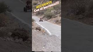 Accidente en la carrera dos mares 2024 bajacaliforniasur viajes offroad bcs shorts [upl. by Deehahs]