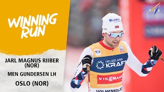 Riiber wins his 6th Kingss Cup at Holmenkollen  FIS Nordic Combined World Cup 2324 [upl. by Charters]