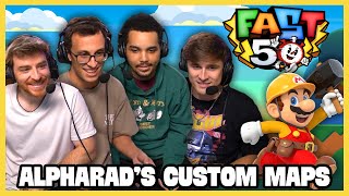 Alpharads Mario courses destroy Ludwig PointCrow DougDoug and Void  Fast50 [upl. by Bradleigh]