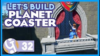 🏰 Castle Foundations  Preparing For Fireworks  Lets Build Planet Coaster 32 [upl. by Chaudoin]