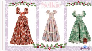 Selkie Christmas Dress Unboxing [upl. by Bomke386]