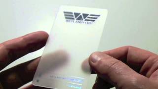 Prometheus  Promotional Weyland Corp Business Card  Wondercon Exclusive [upl. by Toomay374]