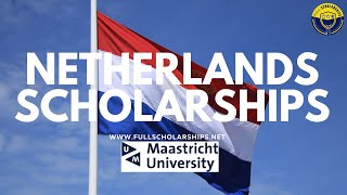 Maastricht University Netherland Scholarships 20242025 for Masters in Netherlands Apply Online Free [upl. by Nagorb]