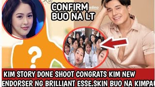 CONFIRM KIM CHUI NEW ENDORSER NG BRILLIANT ESSENTIAL SKIN BUO N LOVETEAM kimpau Congrats [upl. by Idnac]