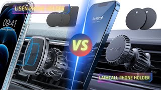 Laimcall vs LISEN Car Phone Holder Which Makes Your Phone More Secure [upl. by Doll466]