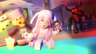 Roleplay Escapando de guardería endemoniada 👹🔥😨 ROBLOX [upl. by Llejk]