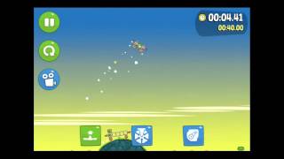 Bad Piggies Road Hogs R7 Under 20 Seconds Leaderboard Tutorial [upl. by Aletta189]