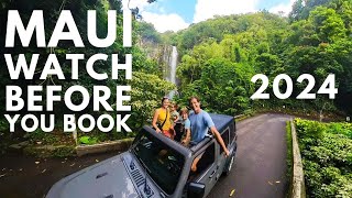 Maui Hawaii Travel Guide 2024  9 Tips for THE BEST Maui Vacation [upl. by Jestude]