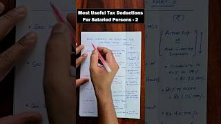 Tax Deductions for Salaried Person  PART 2 [upl. by Itagaki]