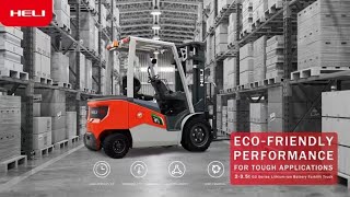 HELI G2 Series 235 ton Lithium Battery Forklift [upl. by Nnairet473]