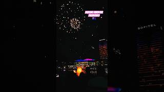 fireworks ytshorts australia sydney travel travelvlog nightlife [upl. by Ihp484]