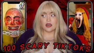 100 SCARIEST TikToks of 2023 The Scary Side of TikTok  LoeyLane [upl. by Elleron]